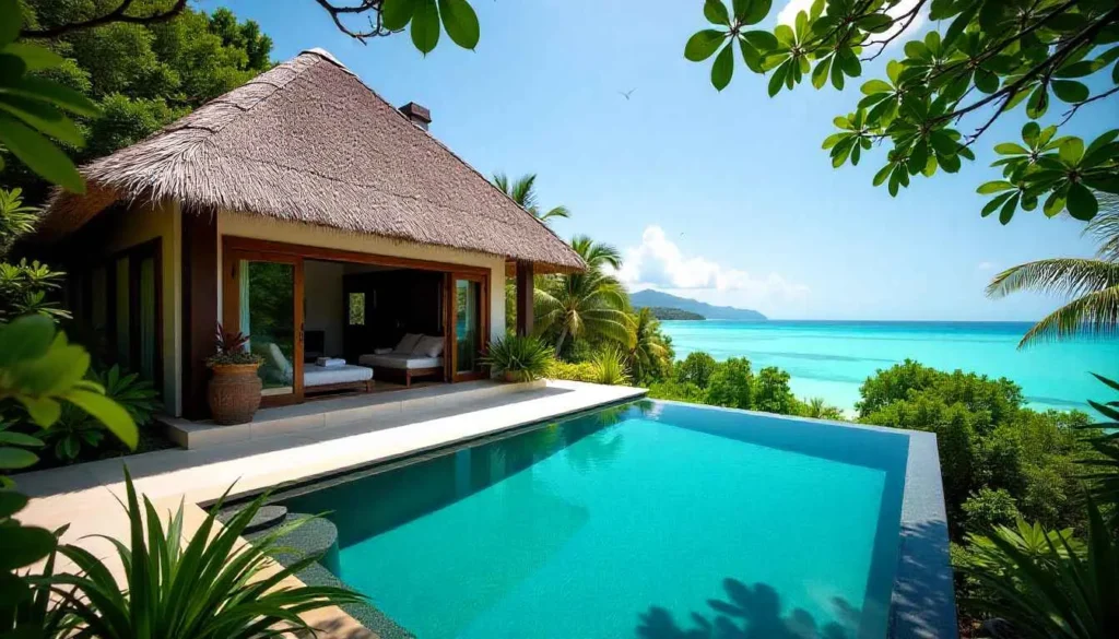 Luxury private pool villa at a Koh Kood resort