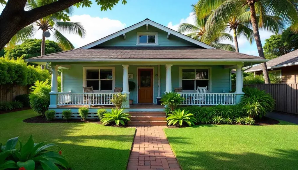A charming bed and breakfast in Kailua, near Lanikai Beach.