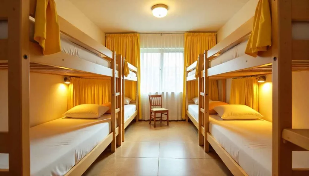 Modern and clean dorm room at Lemon Spirit Ipanema Hostel.