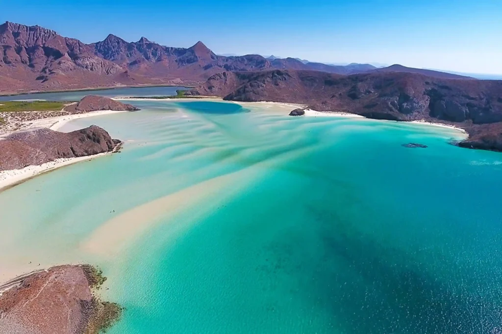 How to Get From La Paz to Playa Balandra in 2026 balandra beach lagoon view